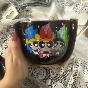 Powerpuff Girls Bowl with Chopsticks